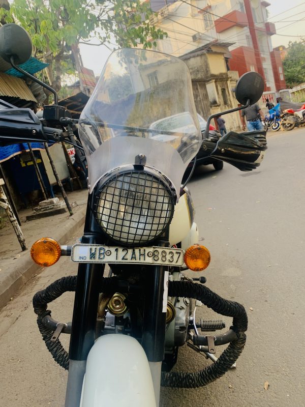 Oxtusk Wind Shield Visor for Royal Enfield Classic Bullet