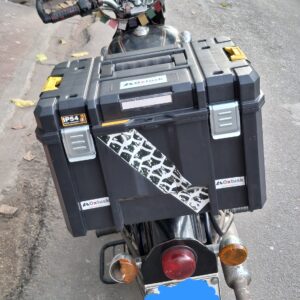 Heavy-Duty Motorcycle Top Box – 45L – Waterproof IP54 from Oxtusk