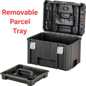 Heavy-Duty Motorcycle Top Box – 45L – Waterproof IP54 from Oxtusk